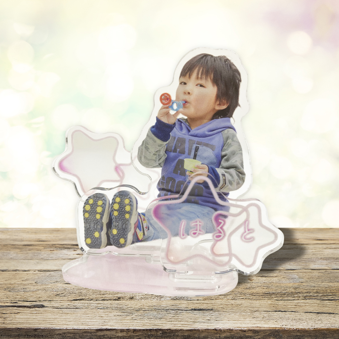【シャボン】スター アクリルスタンド