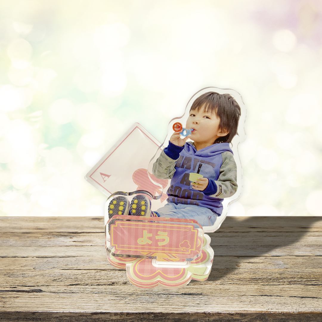 【トランプ】クラブ　アクリルスタンド