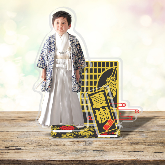 【正月】鶴と団扇