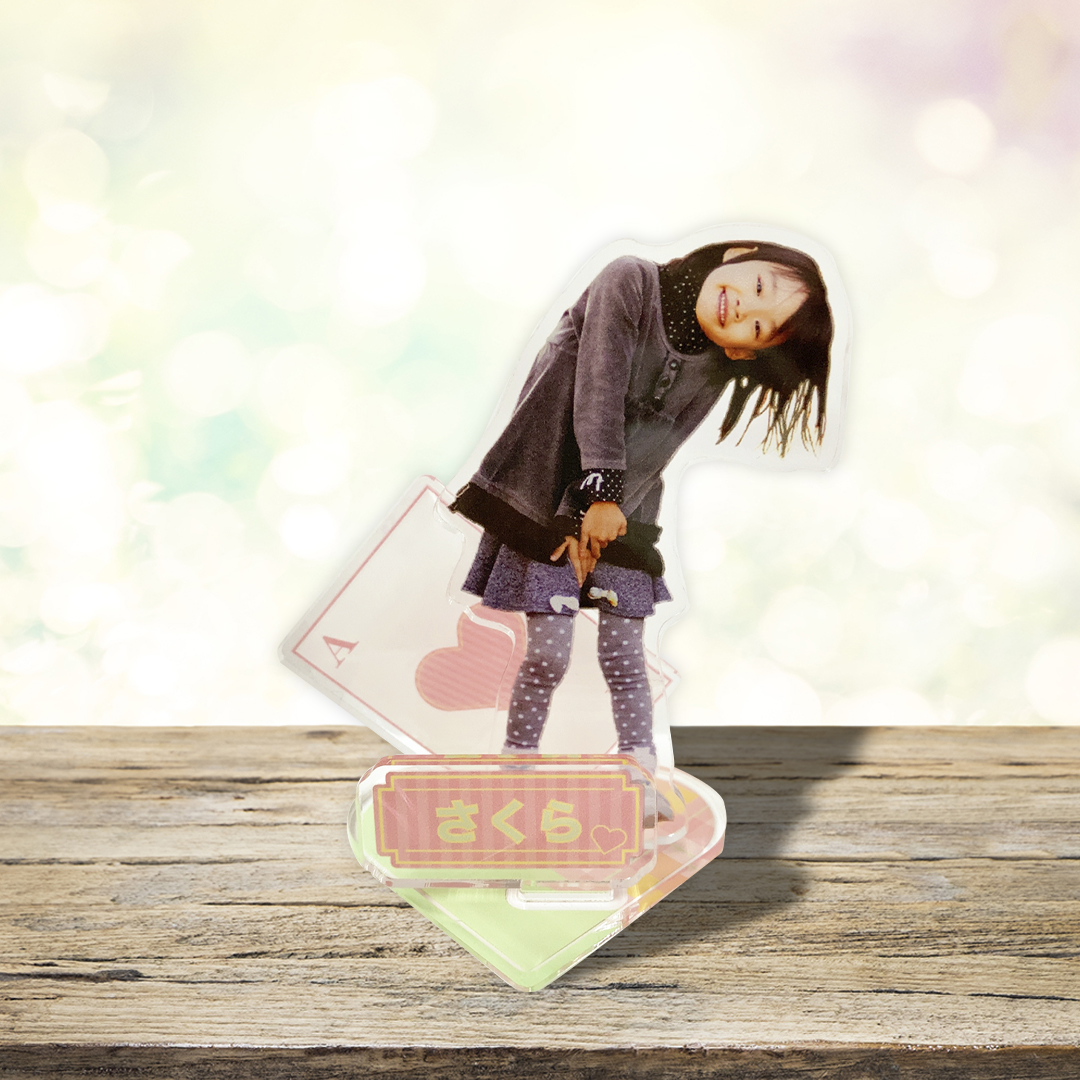 【トランプ】ハート　アクリルスタンド