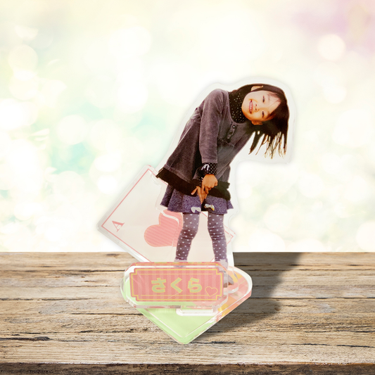 【トランプ】ハート　アクリルスタンド