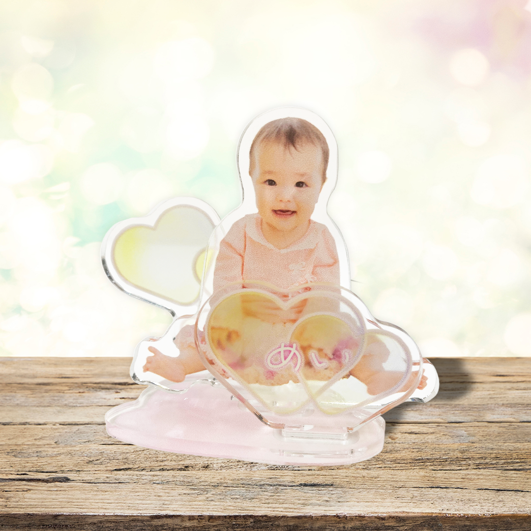 【シャボン】ハート　アクリルスタンド