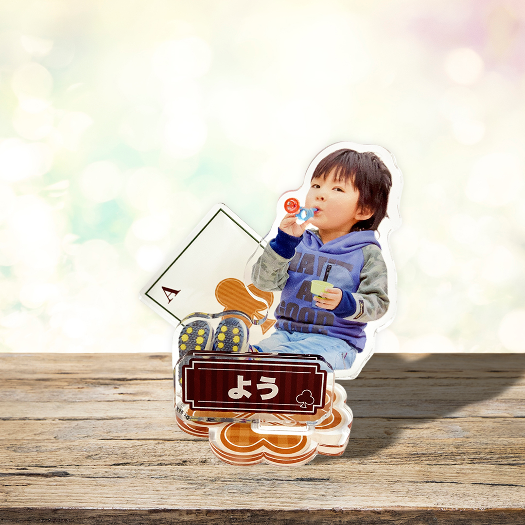 【トランプ】クラブ　アクリルスタンド