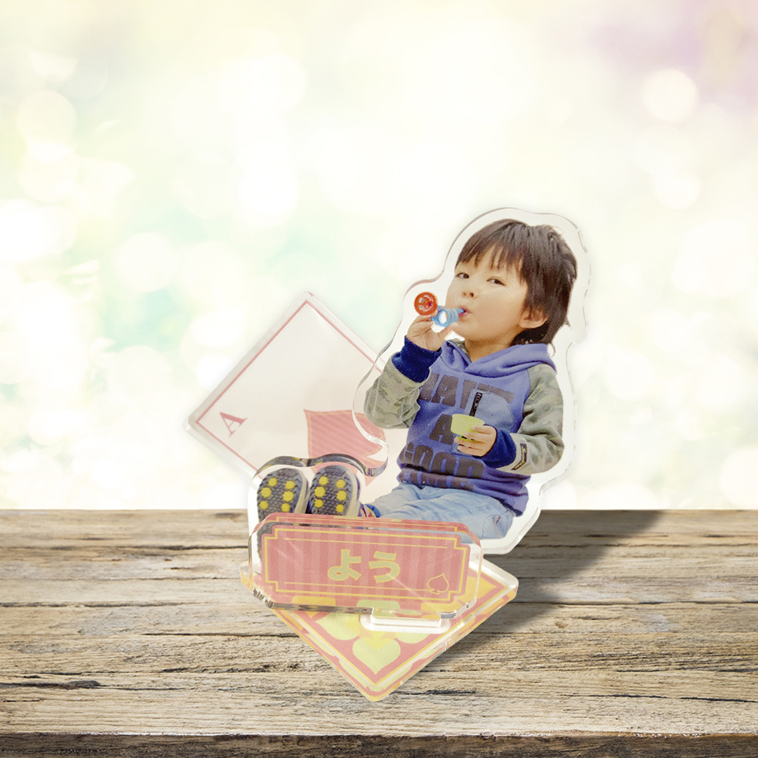 【トランプ】スペード　アクリルスタンド