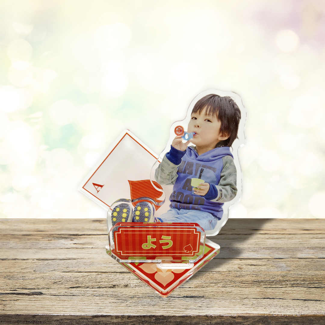 【トランプ】スペード　アクリルスタンド