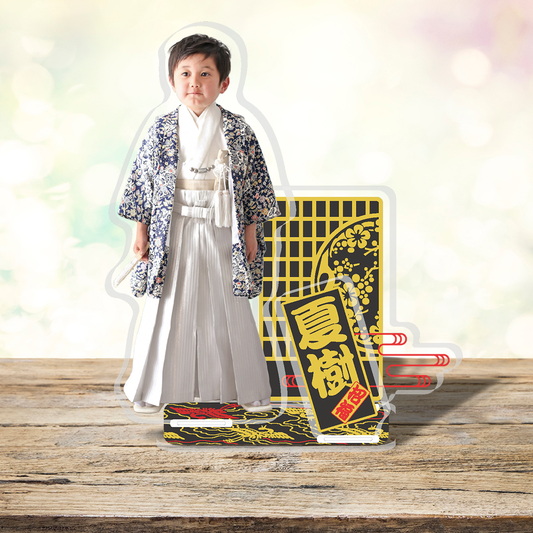 【正月】梅と鶴