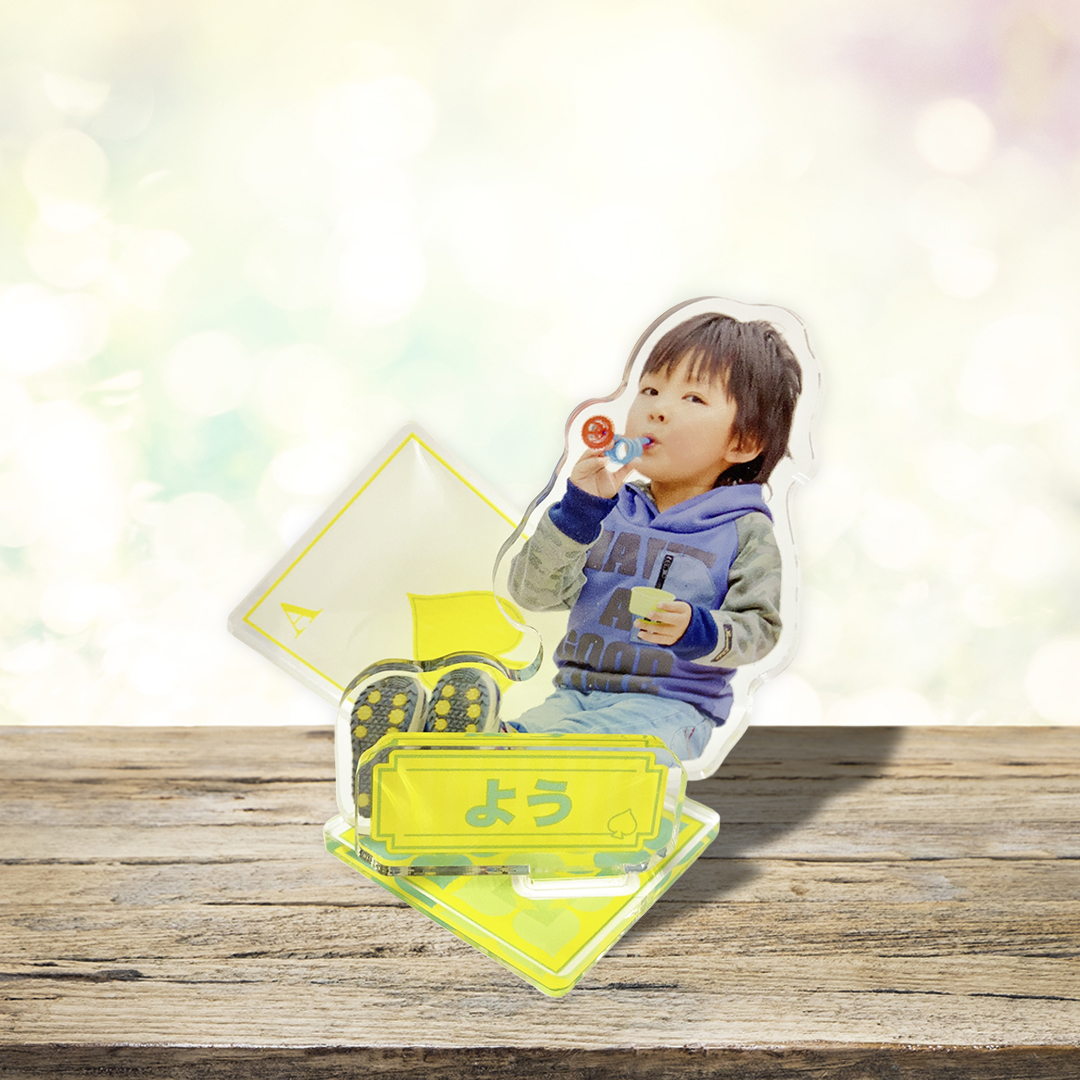 【トランプ】スペード　アクリルスタンド