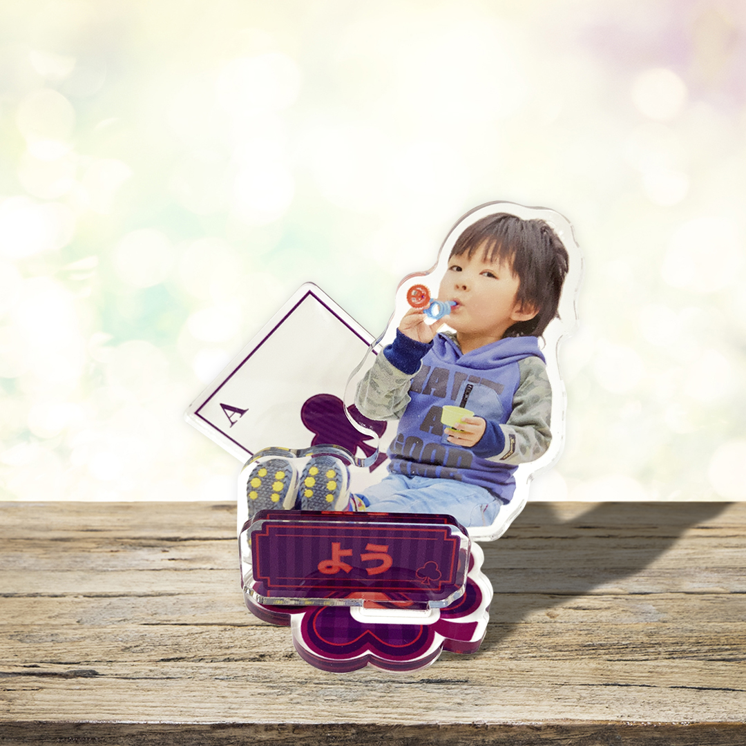 【トランプ】クラブ　アクリルスタンド