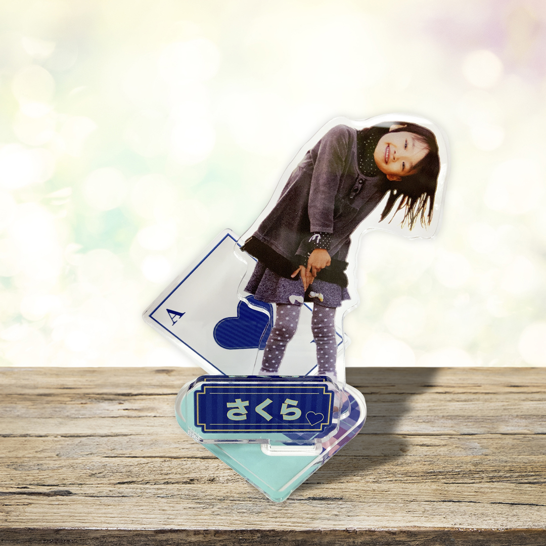 【トランプ】ハート　アクリルスタンド
