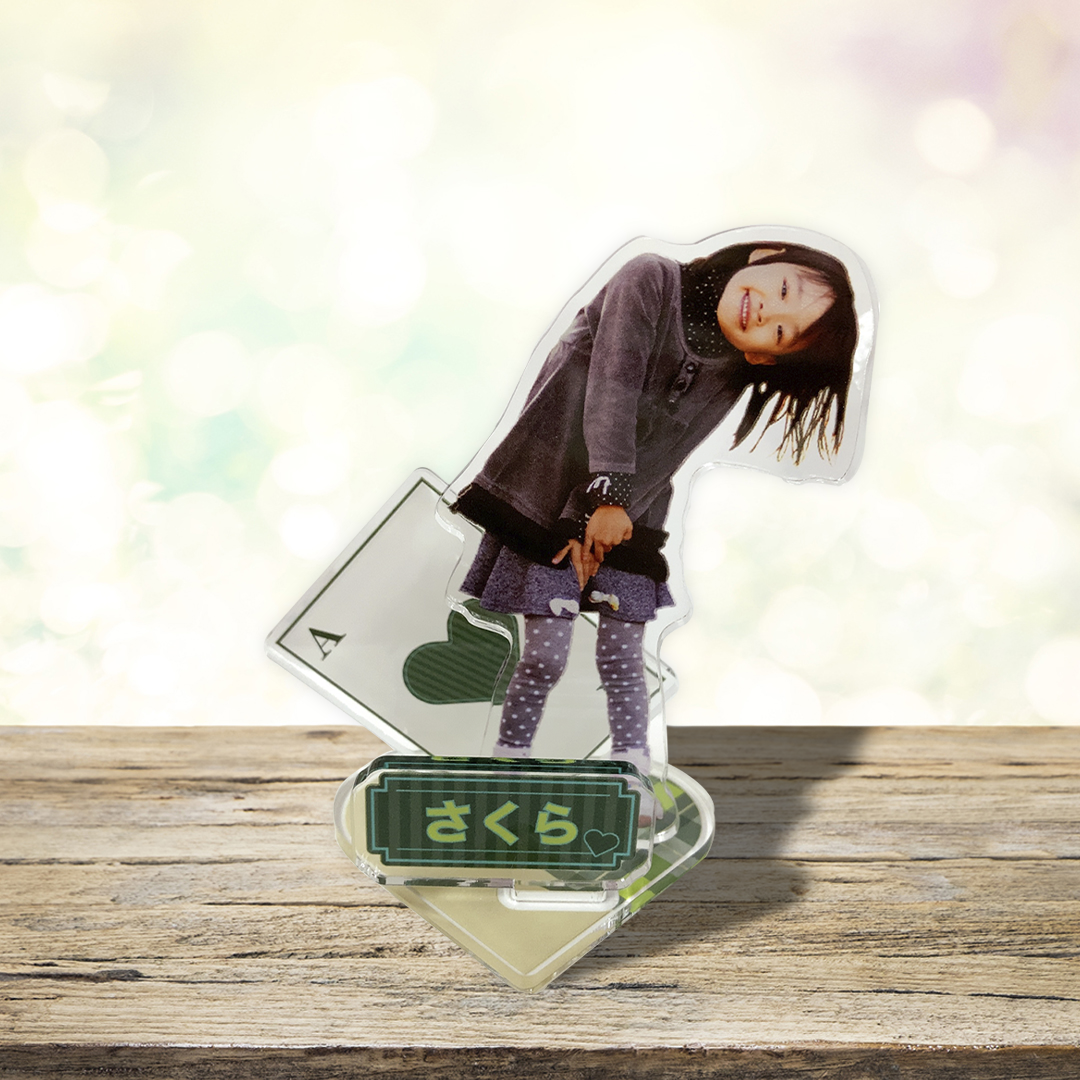 【トランプ】ハート　アクリルスタンド