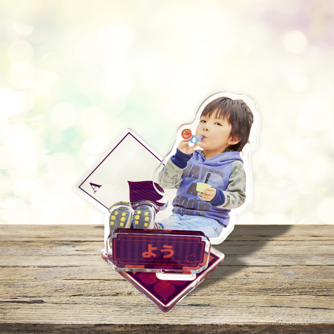 【トランプ】スペード　アクリルスタンド