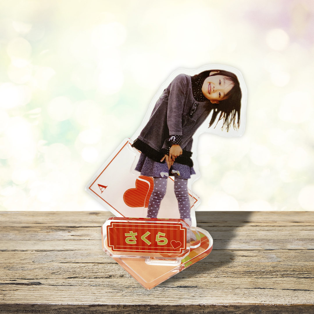 【トランプ】ハート　アクリルスタンド